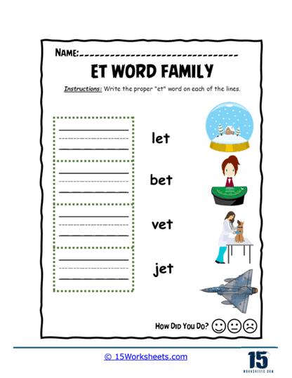 Jet Pack Practice Worksheet