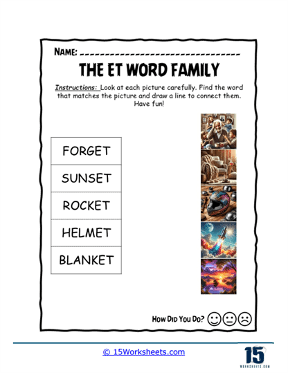 Blanket Bananas Worksheet