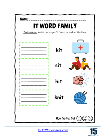 Four Ways Worksheet