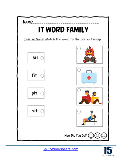 Quick Match Worksheet