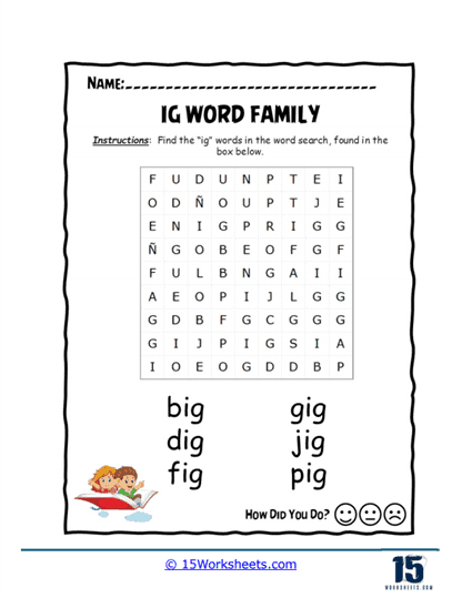Puzzle Grid Worksheet