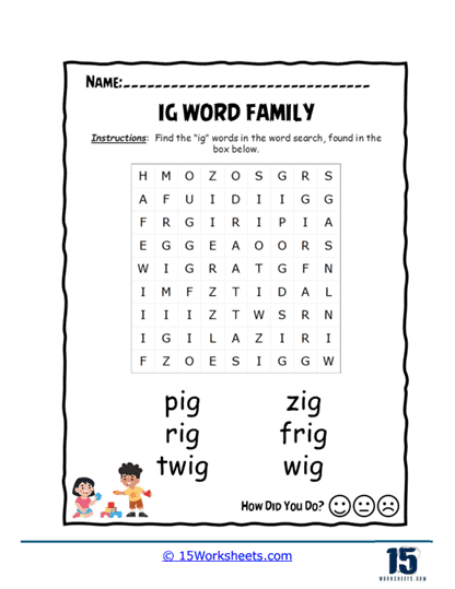 Grid Hunt Worksheet