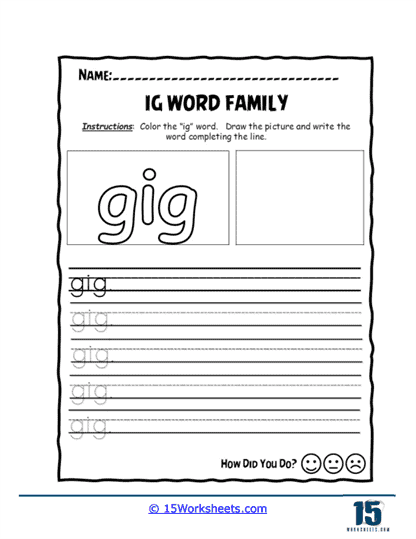 Gig Practice Worksheet