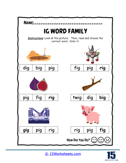 Word Choice Worksheet