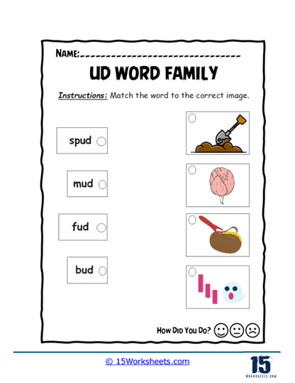 Picture Pairings Worksheet