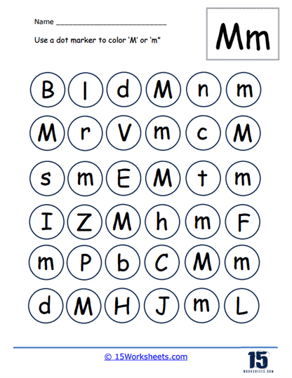 M-Spotter Worksheet