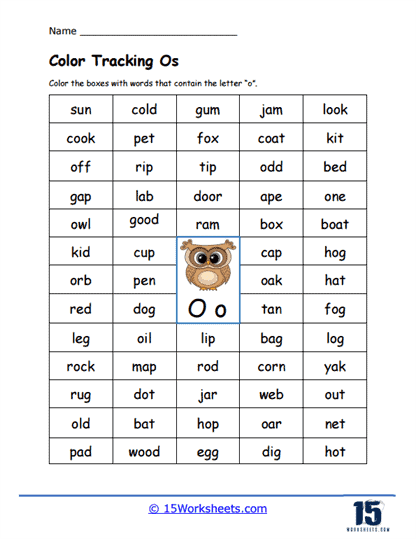 O-Hunt Worksheet