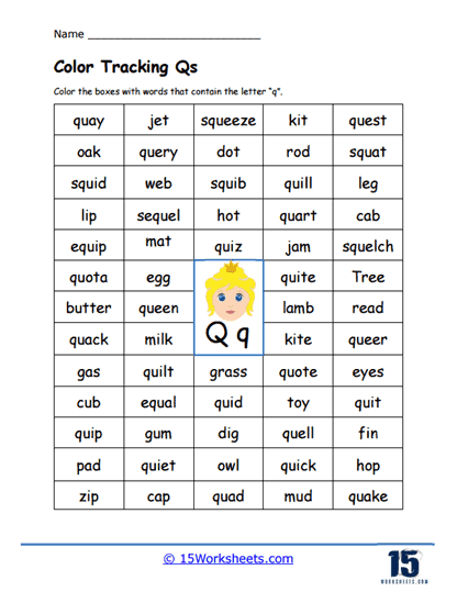 Q-Hunt Worksheet