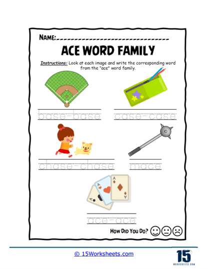 Base Chase Worksheet