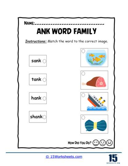 Word Recognition Worksheet
