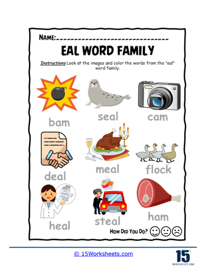 Color & Discover Worksheet