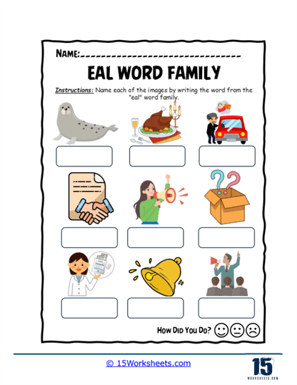 Picture Word Match Worksheet