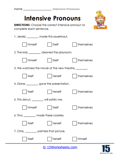 Proper Picker Worksheet