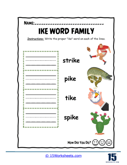 Rhyme Lines Worksheet