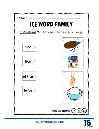 Picture Match Worksheet