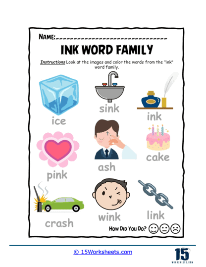 Picture Sort Worksheet