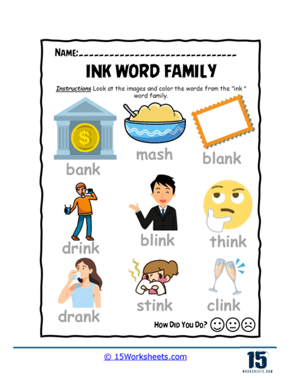 Action Sort Worksheet