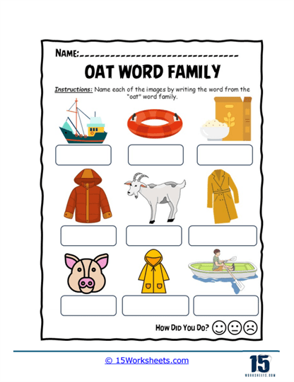 Picture Label Worksheet
