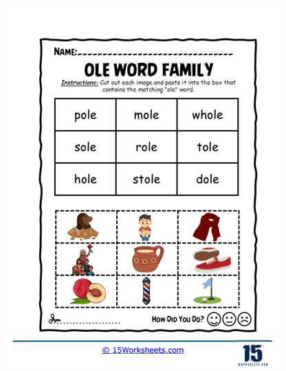 Cut-and-Create Worksheet