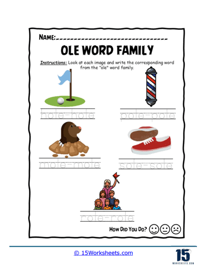 Word Builder Worksheet