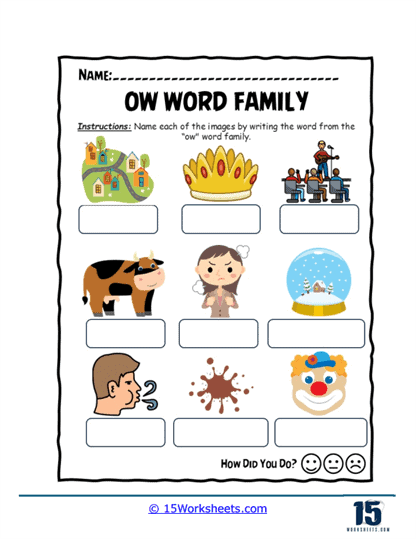 Picture Label Worksheet