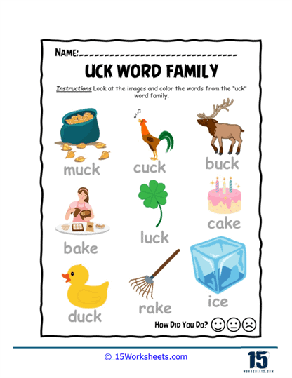 Picture Color Quest Worksheet