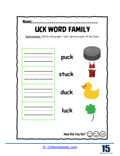 Writing Practice Lines Worksheet