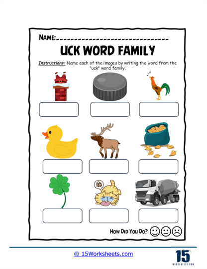 Picture Name Match Worksheet