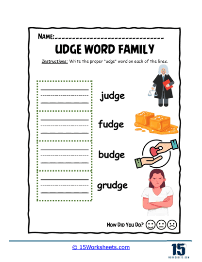 Build the Word Worksheet