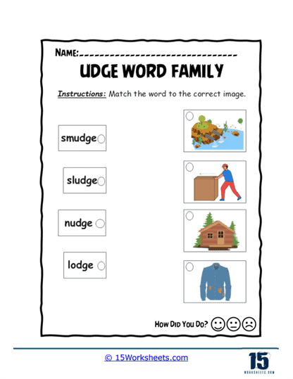 Match and Check Worksheet