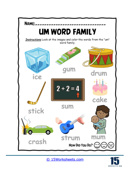 Picture Hunt Worksheet