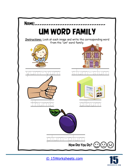 Sound Spelling Worksheet