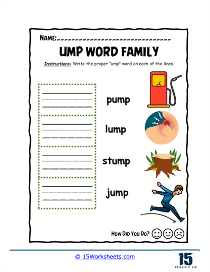 Copy Lines Worksheet