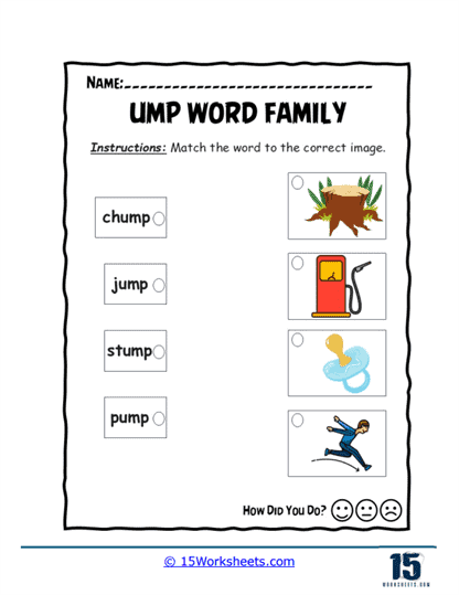Picture Match Worksheet