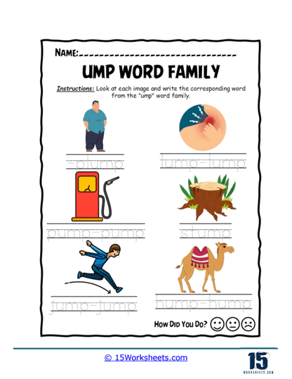 Word Write Worksheet