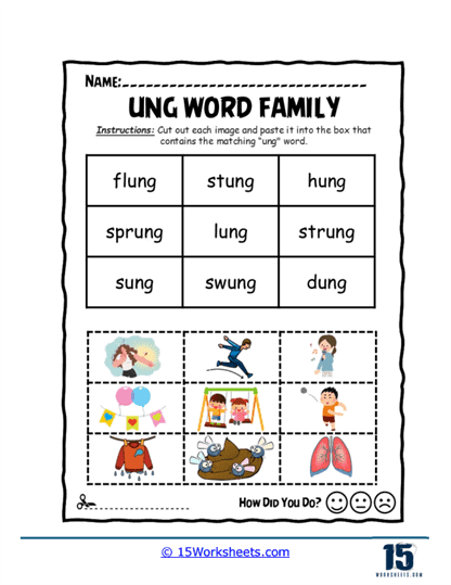 Picture Puzzle Sorting Worksheet