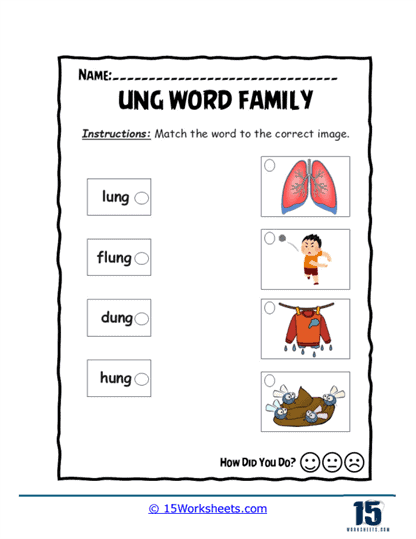Word Picture Connections Worksheet