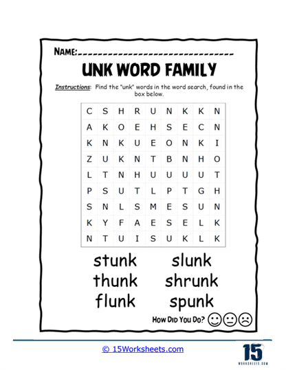 Word Grid Quest Worksheet