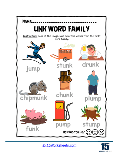 Sound Family Sorting Worksheet