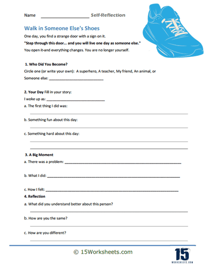 Empathy Steps Worksheet