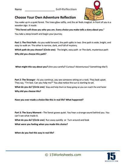 Choice Paths Worksheet