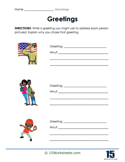 Social Smiles Worksheet