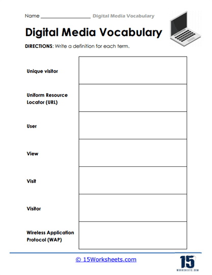 Visitor Vault Worksheet