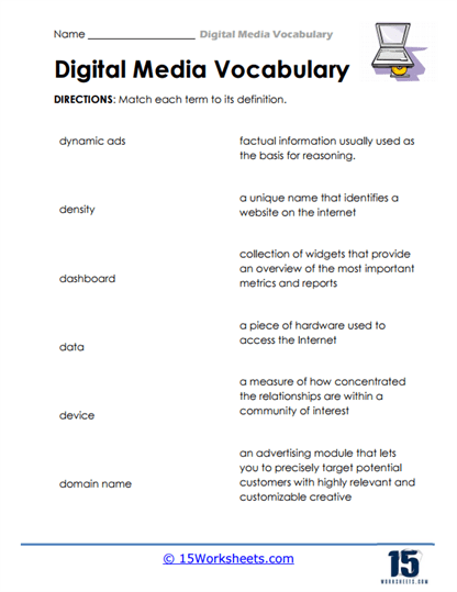 Data Drift Worksheet
