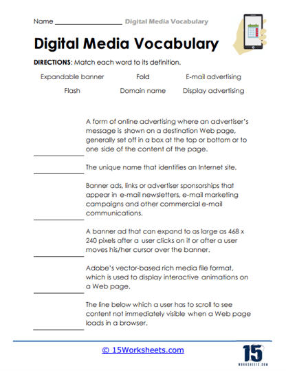 Domain Dash Worksheet