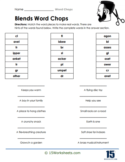 Hint Builders Worksheet