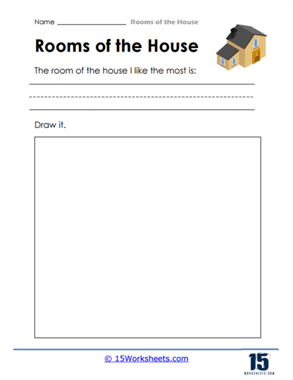 Favorite Spaces Worksheet
