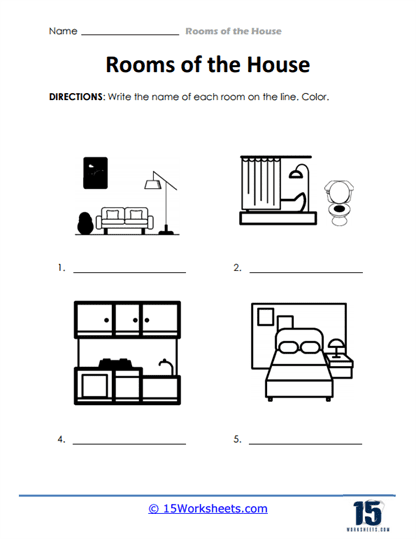 Room Review Worksheet
