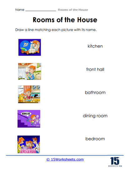 Match Manor Worksheet