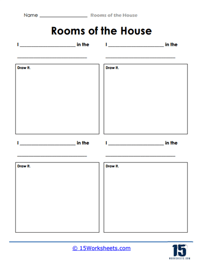 Drawing Dwellings Worksheet